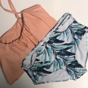 New Two Piece High Waist